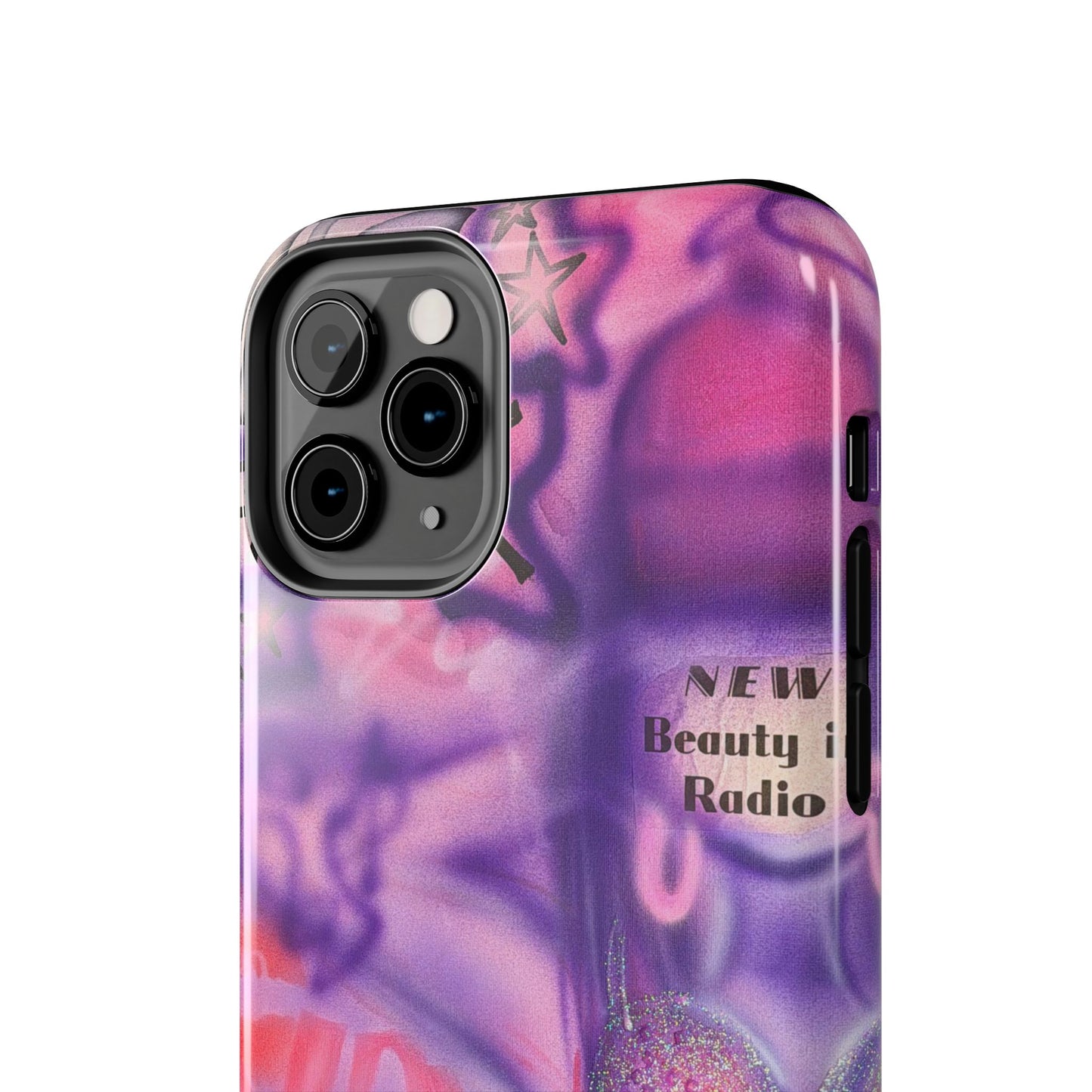 "mic check" airbrush iPhone case