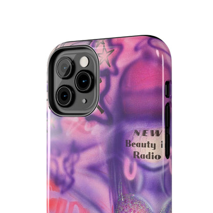 "mic check" airbrush iPhone case