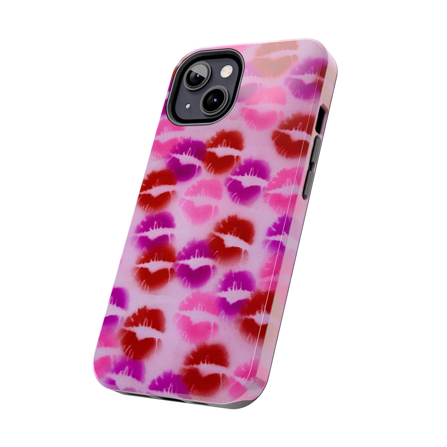 "mwah" airbrush iPhone case