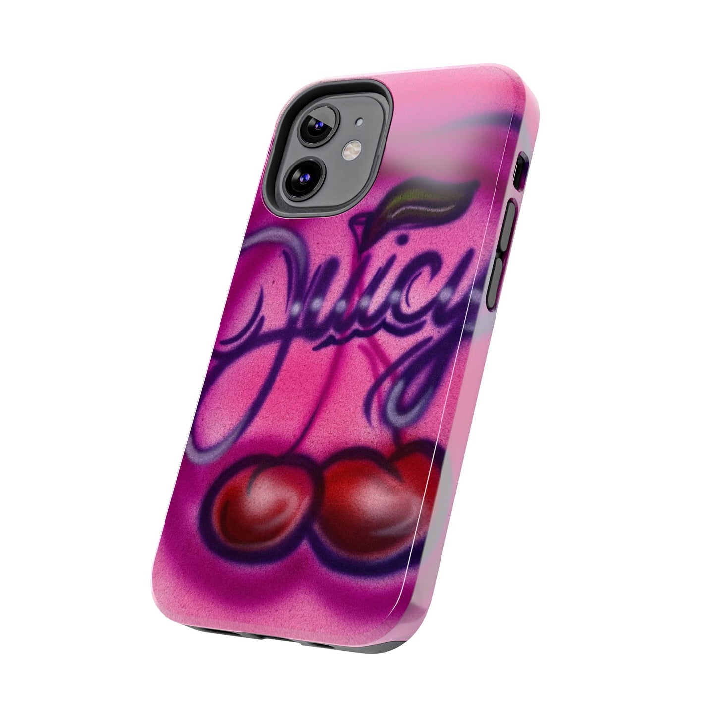 "juicy" airbrush iPhone case