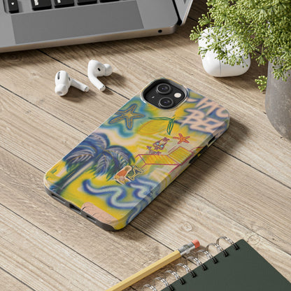 "ciao bella" airbrush iPhone case