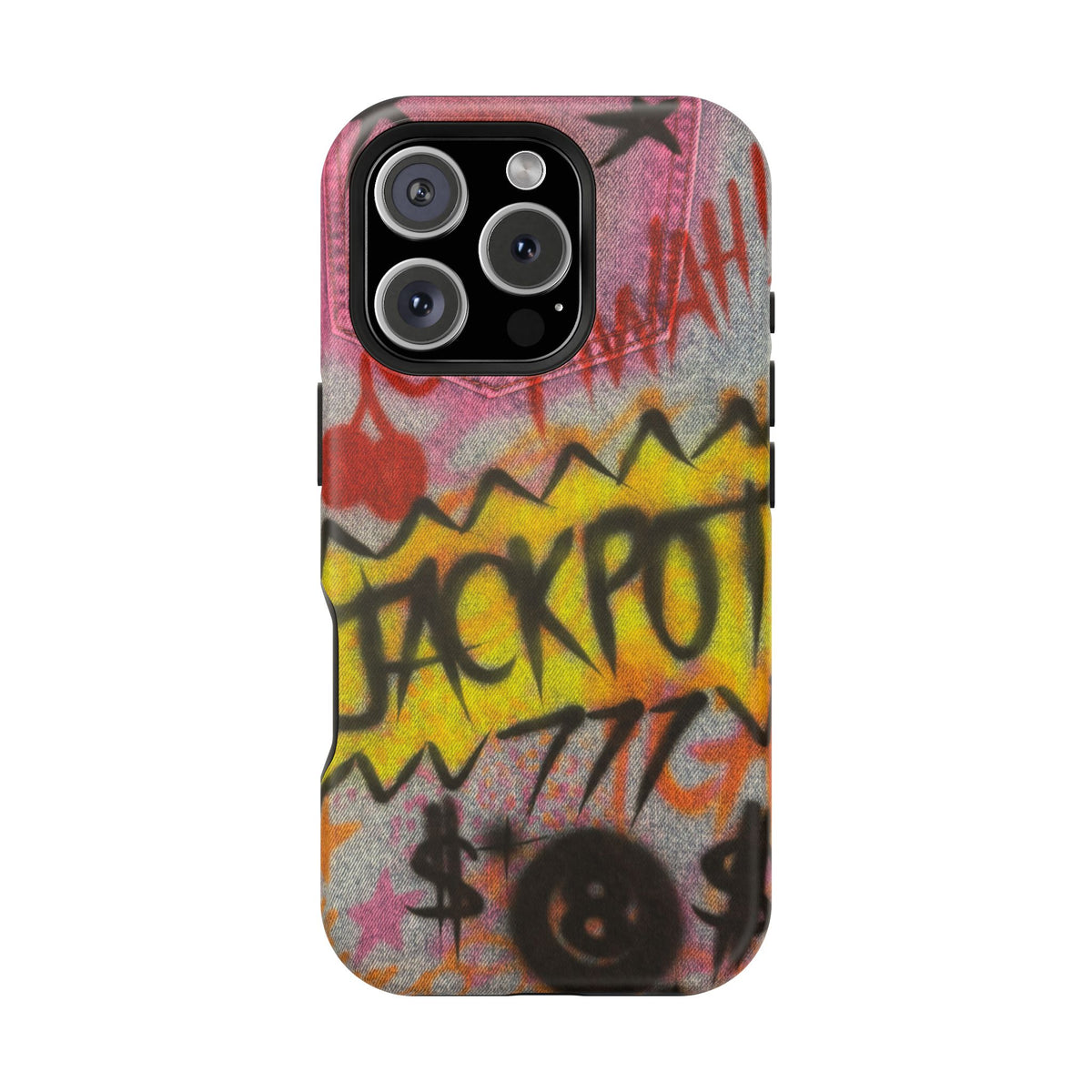 MagSafe "JACKPOT!" airbrush iPhone case