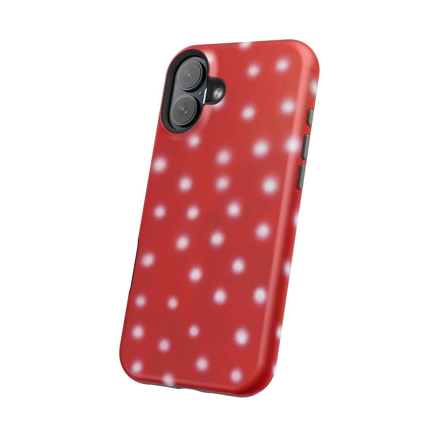 MagSafe "cherry crush polka dot" airbrush iPhone case
