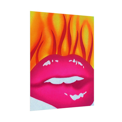 "flaming lips" airbrush rolled print