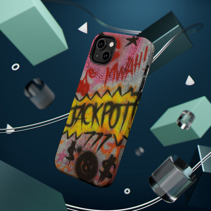 MagSafe "JACKPOT!" airbrush iPhone case