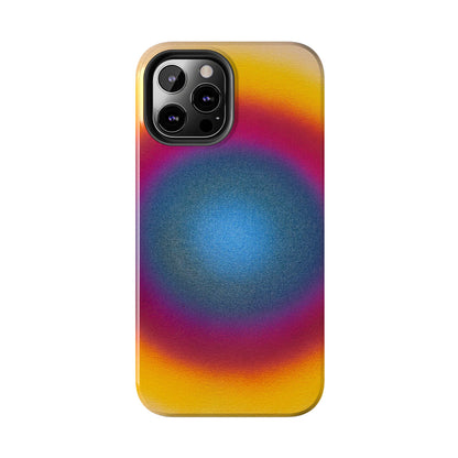"blue raspberry aura" airbrush iPhone case