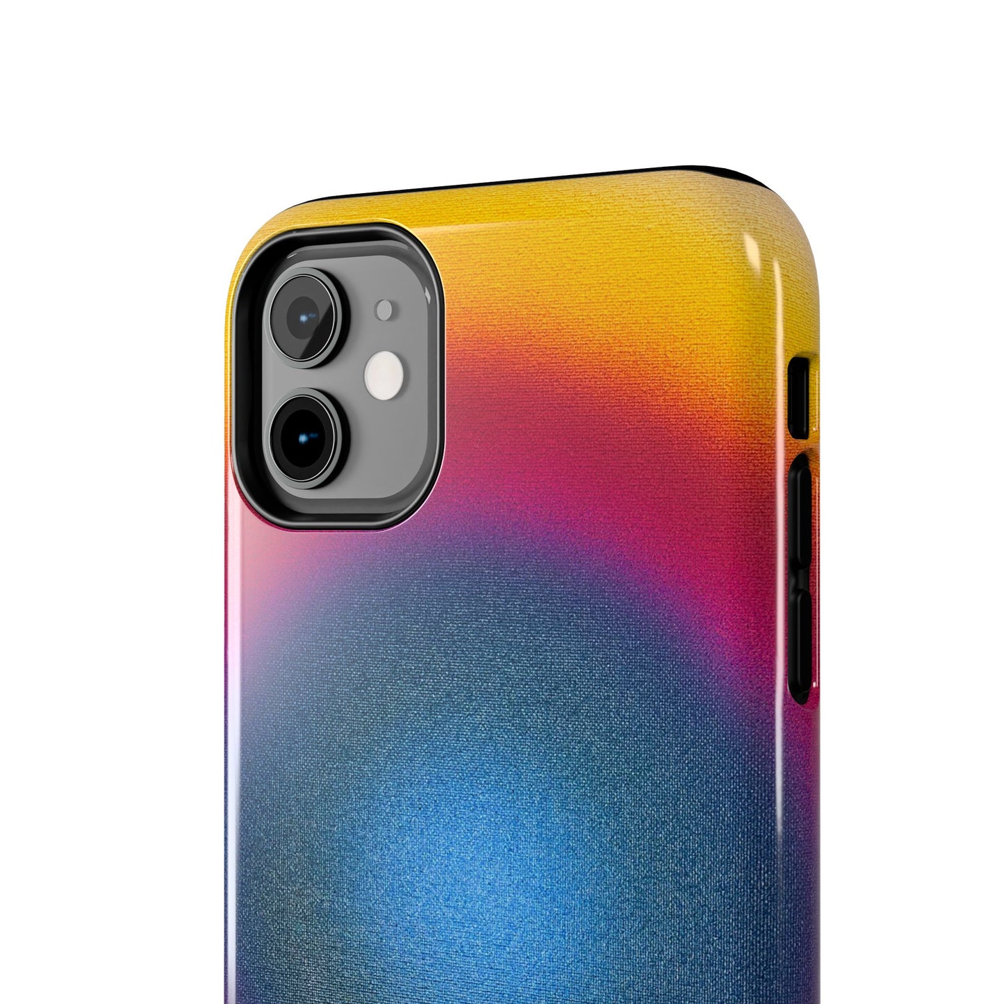 "blue raspberry aura" airbrush iPhone case