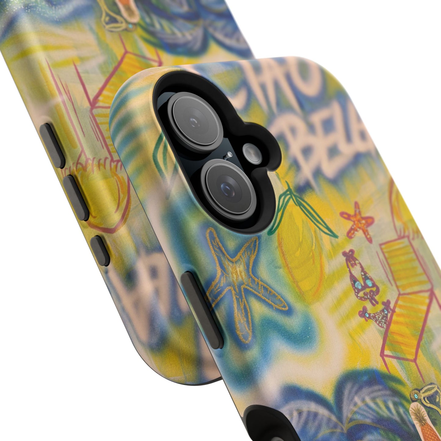 MagSafe "ciao bella" airbrush iPhone case