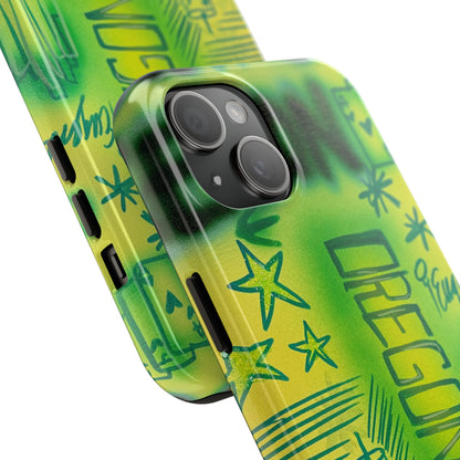 "oregon" airbrush iPhone case