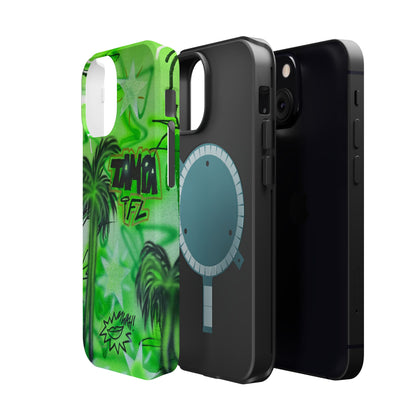 MagSafe "tampa, fl" airbrush iPhone case
