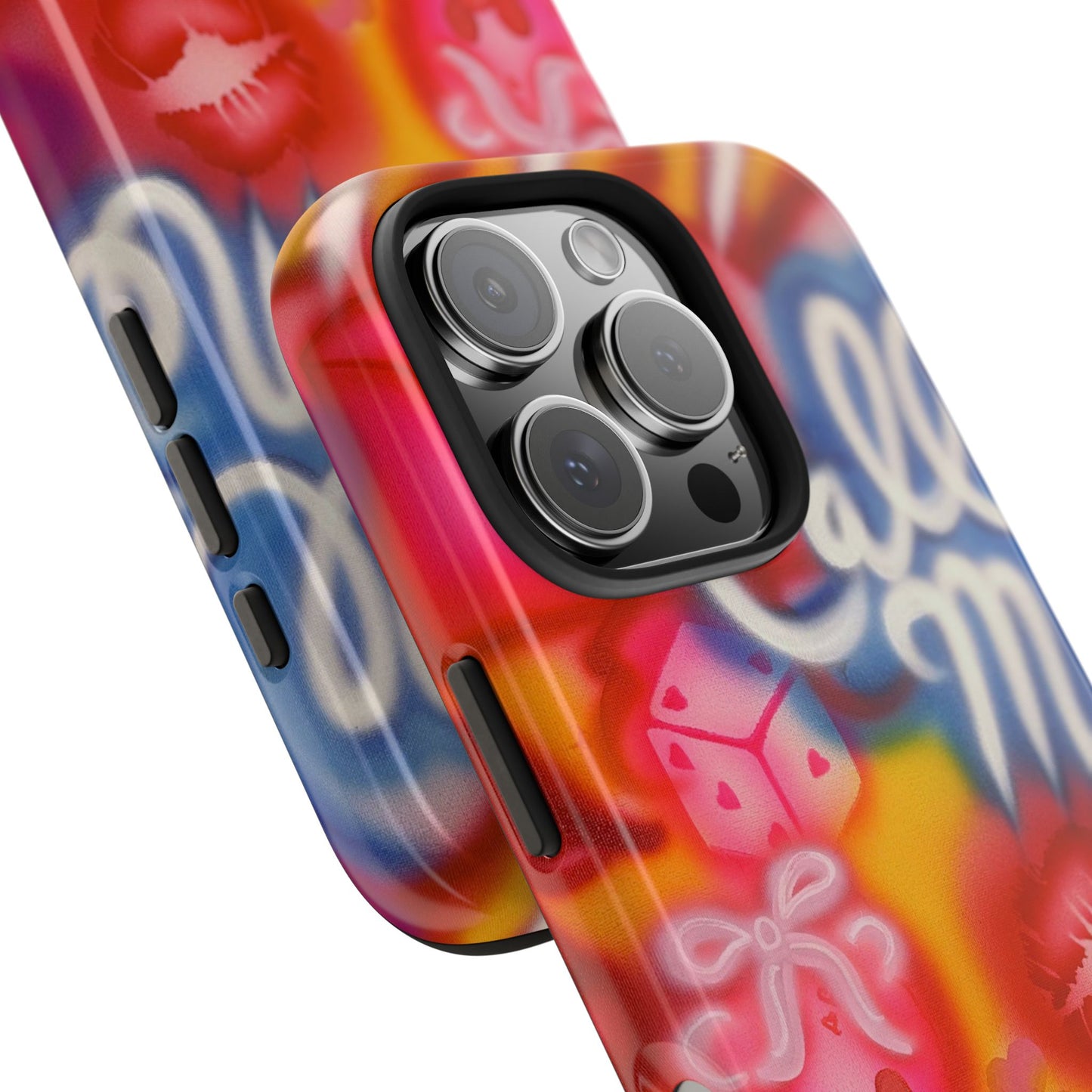 "CALL ME!" airbrush iPhone case