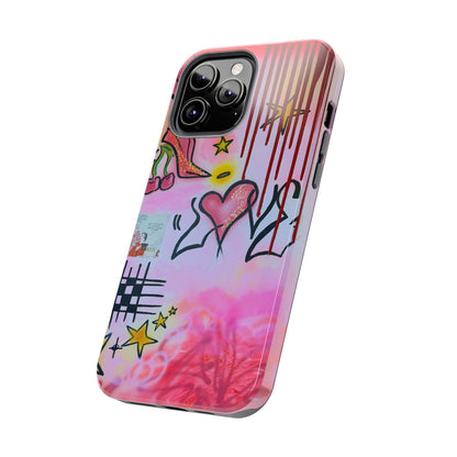 "cherry luvr" airbrush iPhone case
