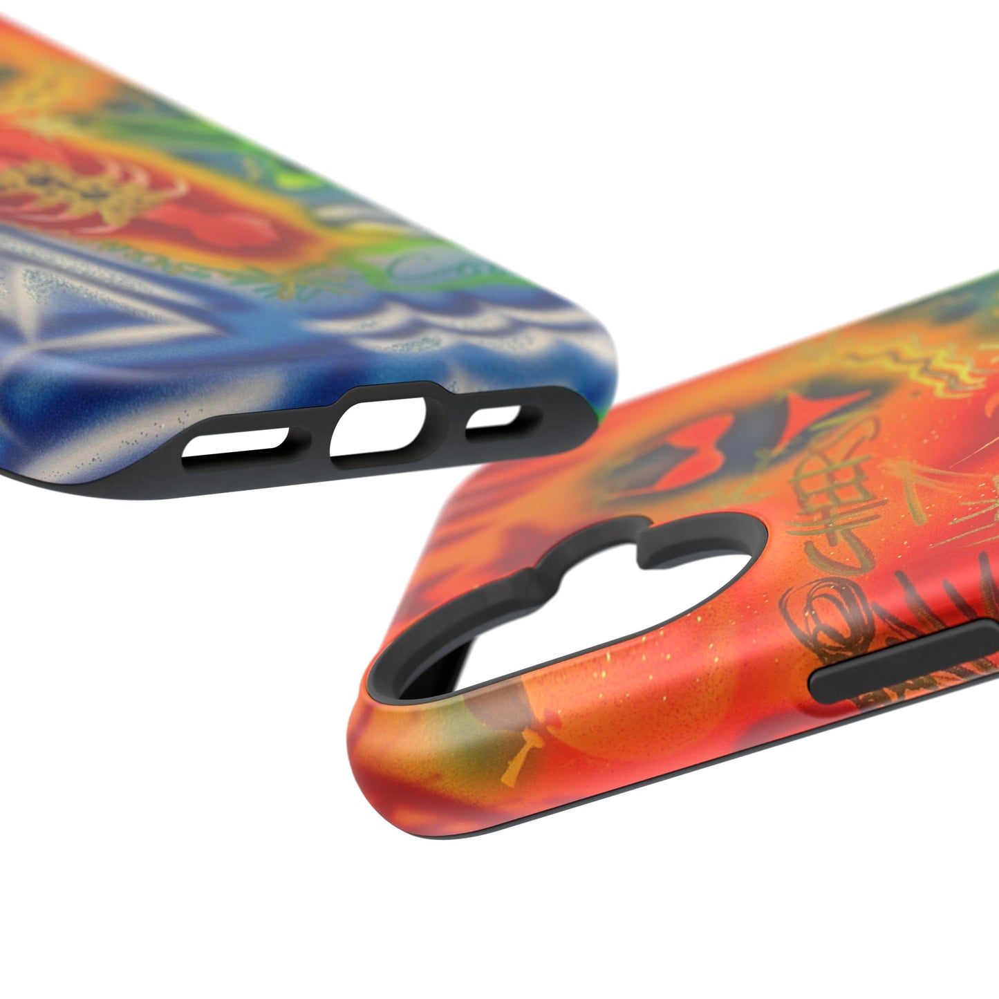 MagSafe "tipsy lobster" airbrush iPhone case