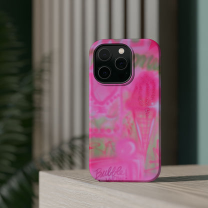 MagSafe "miami matcha" airbrush iPhone case