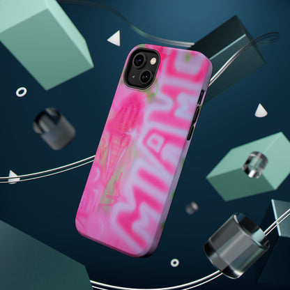 MagSafe "sunset sorbet" airbrush iPhone case