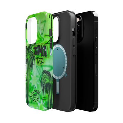 MagSafe "tampa, fl" airbrush iPhone case