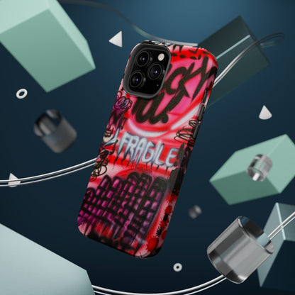 MagSafe "lucky you!" airbrush iPhone case