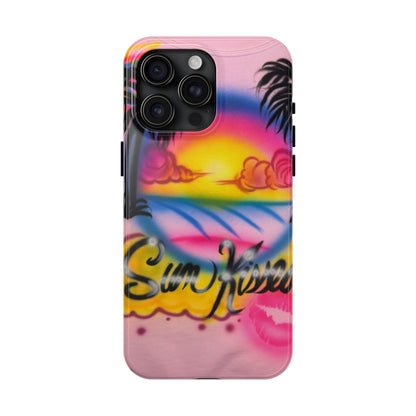 "sunkissed" airbrush iPhone case