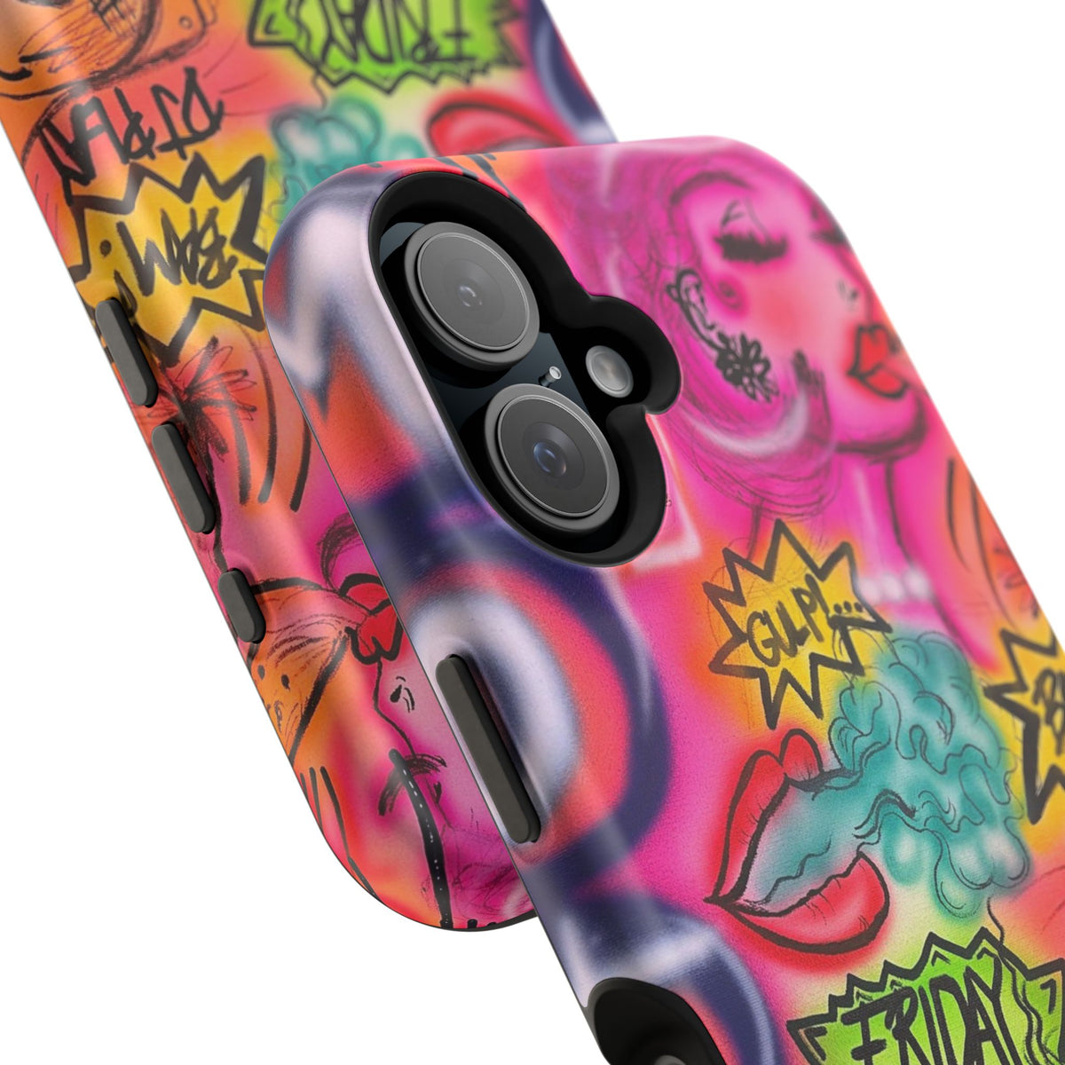 MagSafe „Vegas Ventures“ Airbrush iPhone-Hülle