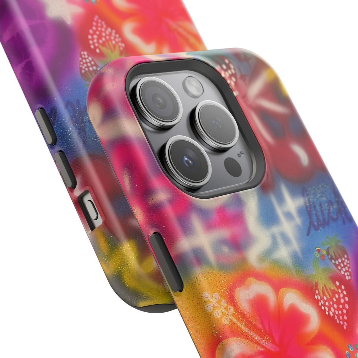 MagSafe „luck & luv“ Airbrush iPhone-Hülle