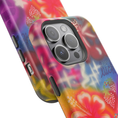 MagSafe „luck & luv“ Airbrush iPhone-Hülle