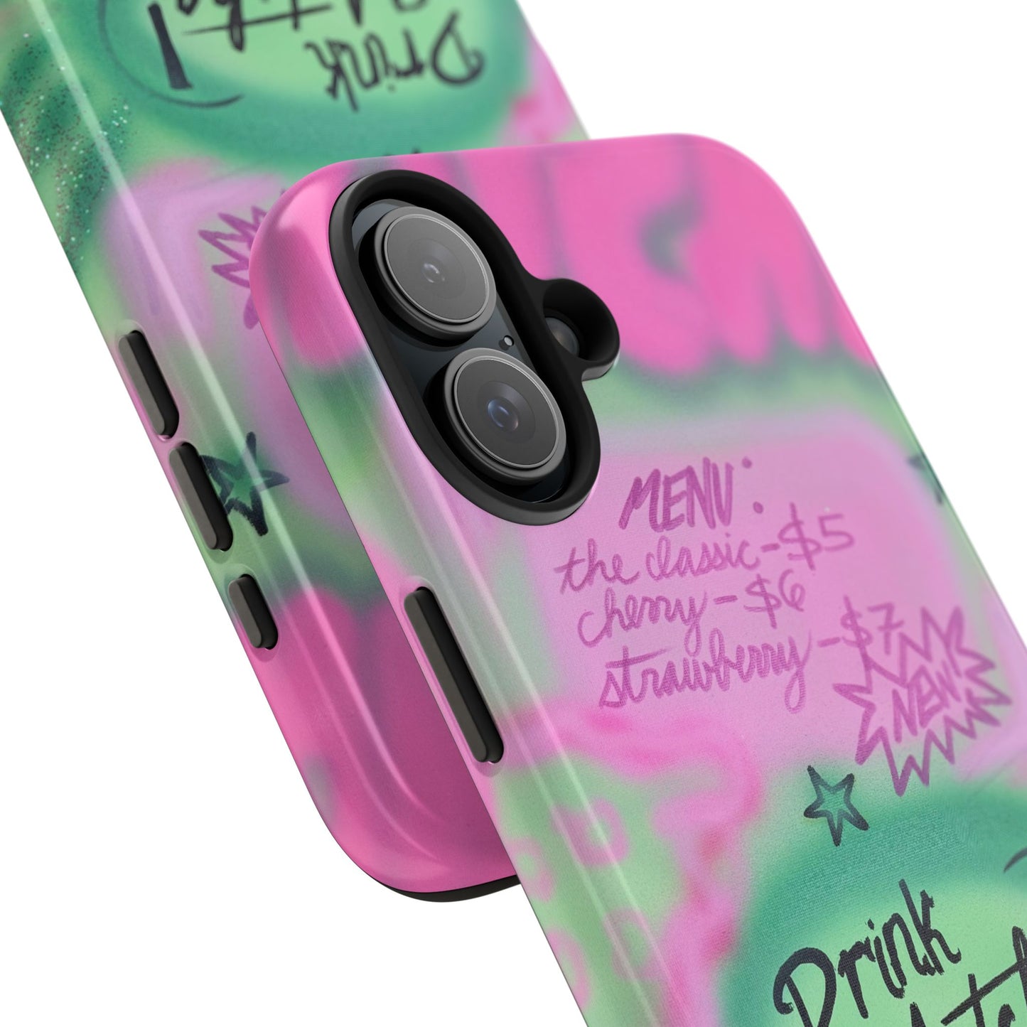 "matcha!" airbrush iPhone case