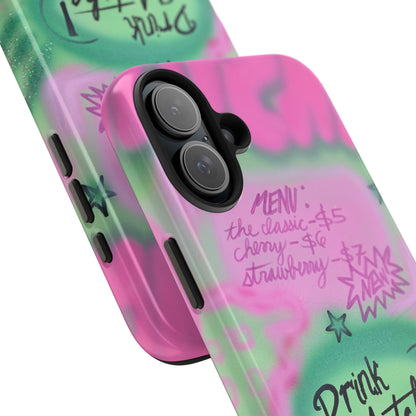 "matcha!" airbrush iPhone case