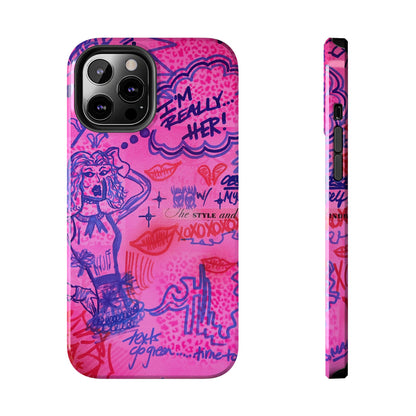 "really "HER!" airbrush iPhone case