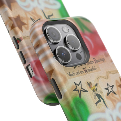 MagSafe "the rodeo" airbrush iPhone case