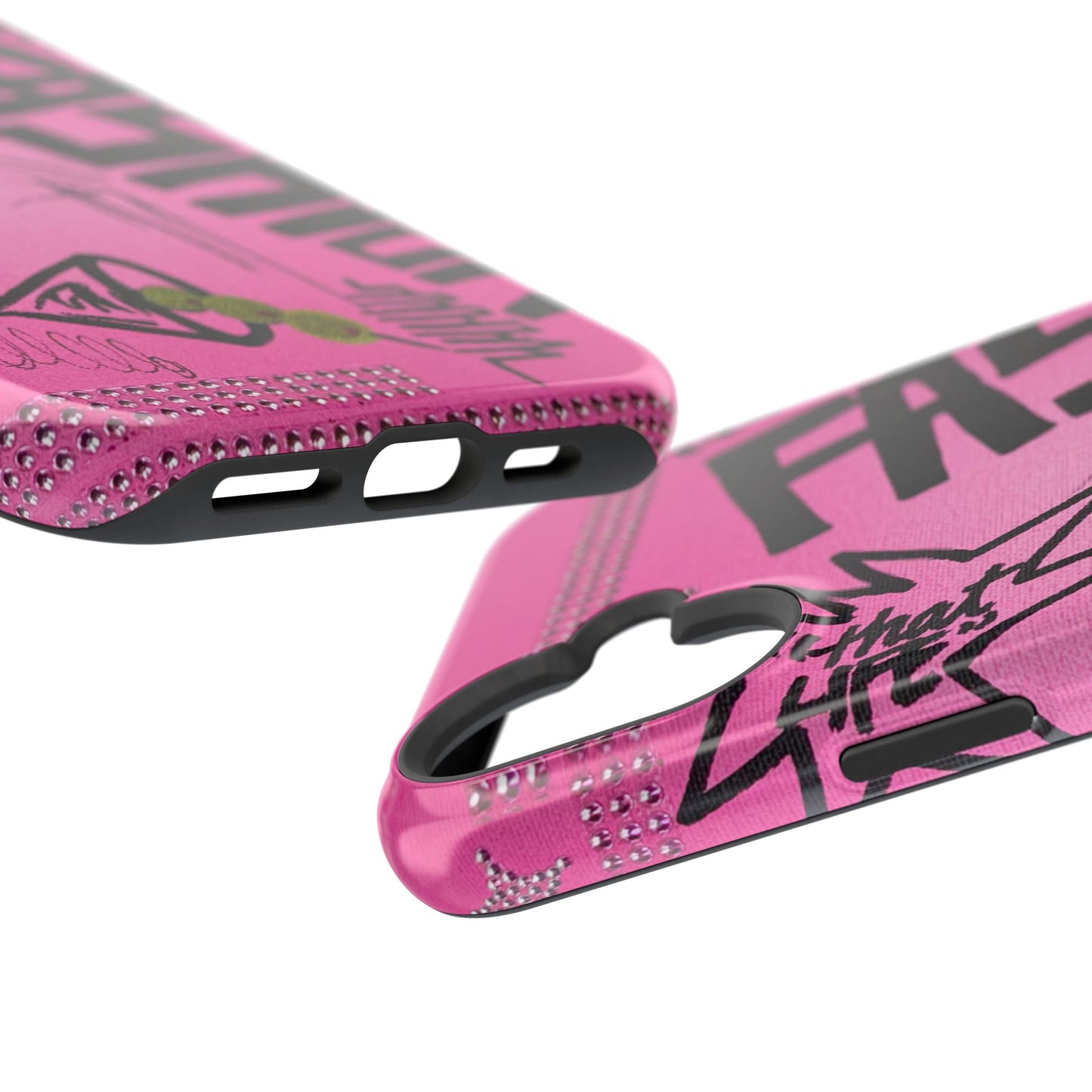 MagSafe "high fashion pt. 2" airbrush iPhone case