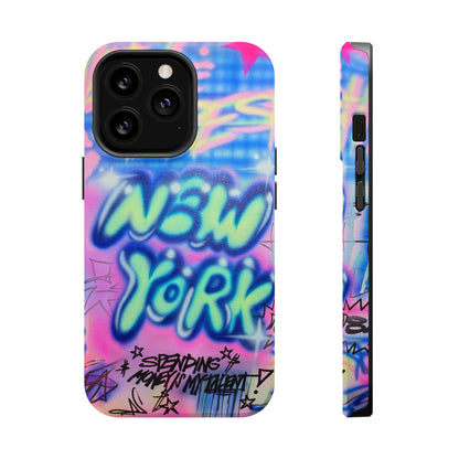 magsafe "spending $$ is my talent" airbrush iPhone case