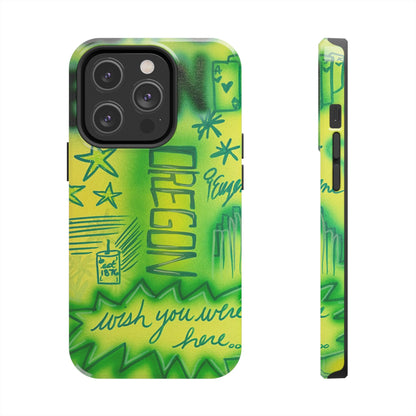 "oregon" airbrush iPhone case