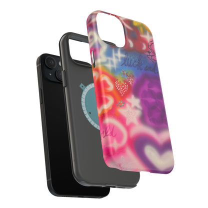MagSafe „luck & luv pt. 2“ Airbrush iPhone Hülle