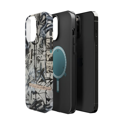 MagSafe "monochrome mood" airbrush iPhone case