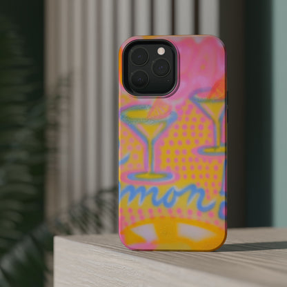 MagSafe "lemontini" airbrush iPhone case