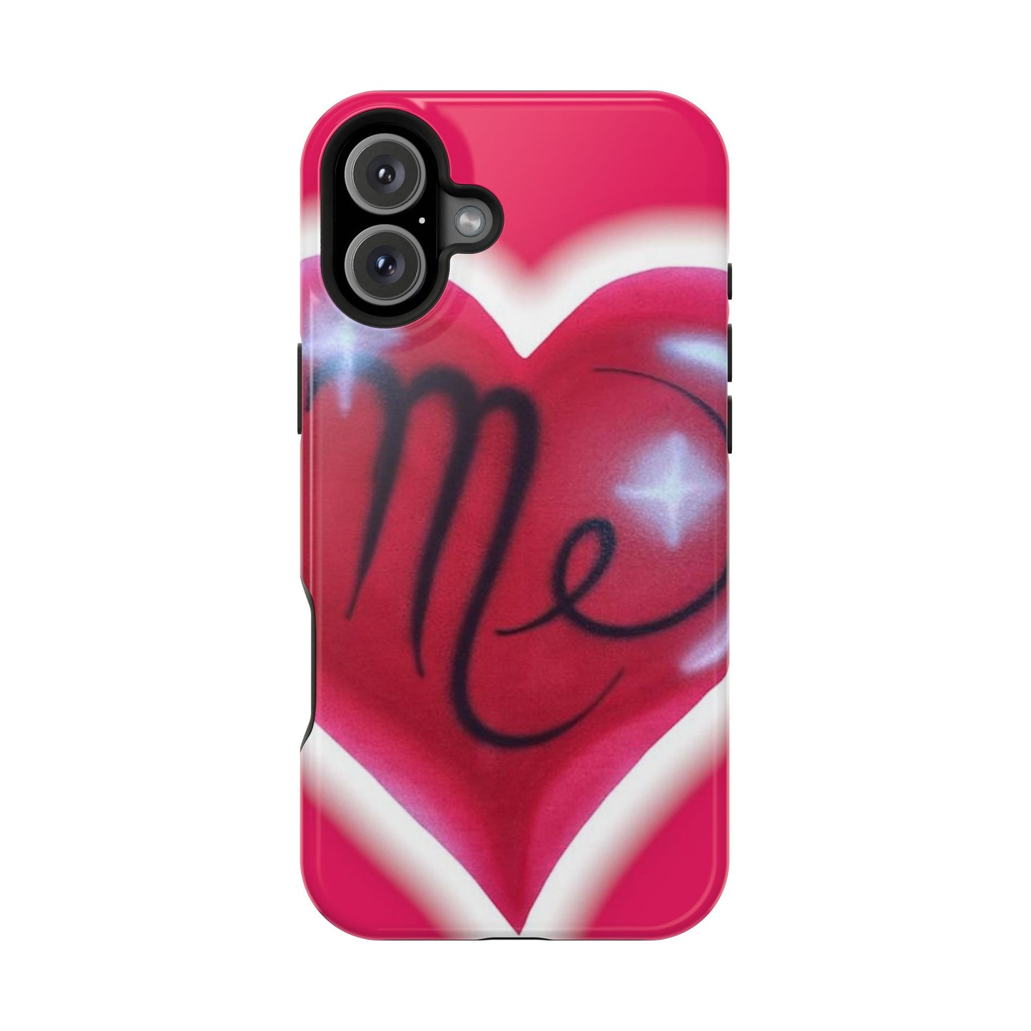 MagSafe "i <3 me" Airbrush iPhone Hülle