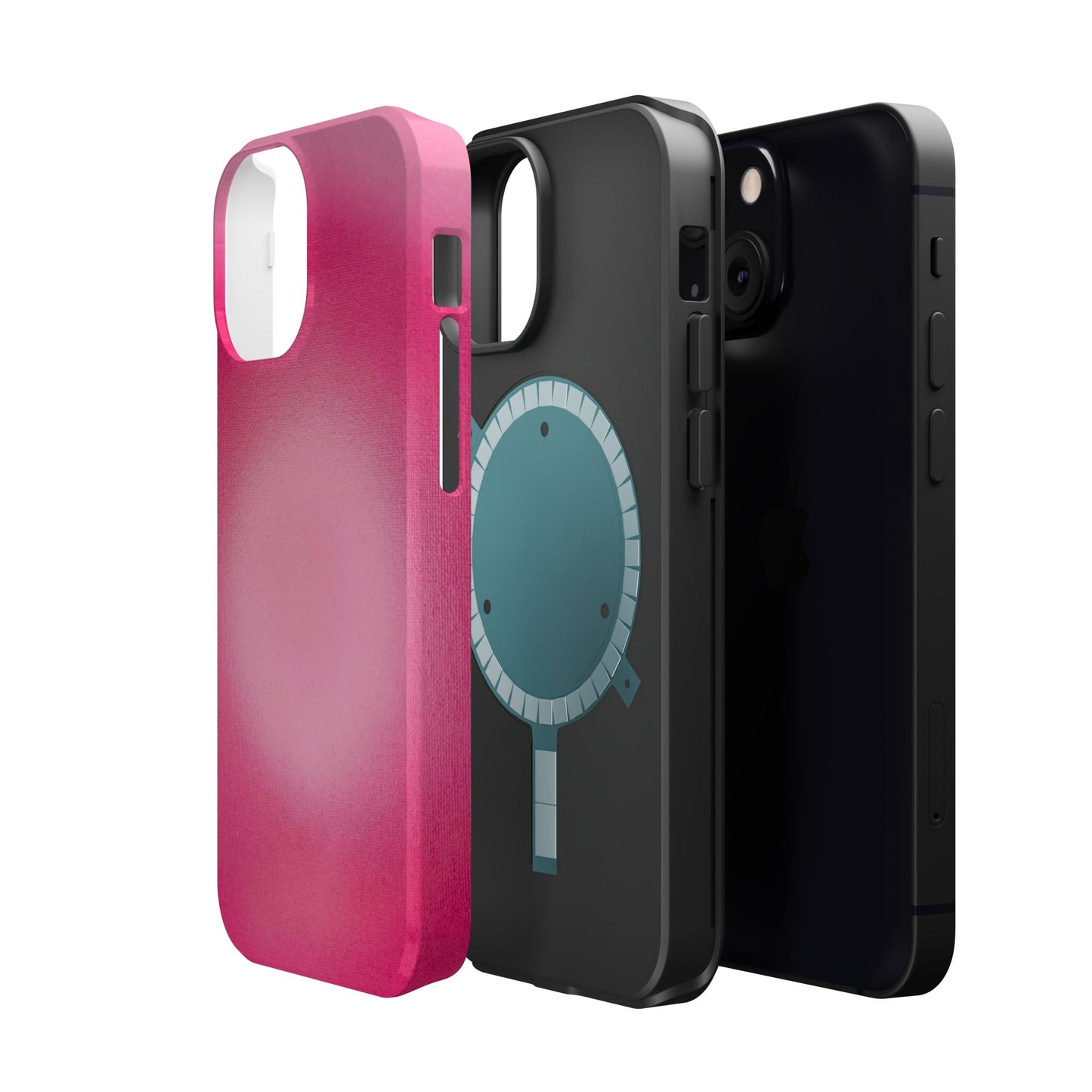 MagSafe "pinkberry" airbrush iPhone case