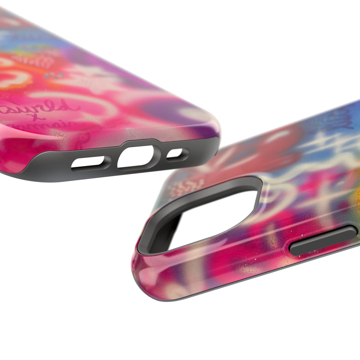 MagSafe „luck & luv“ Airbrush iPhone-Hülle