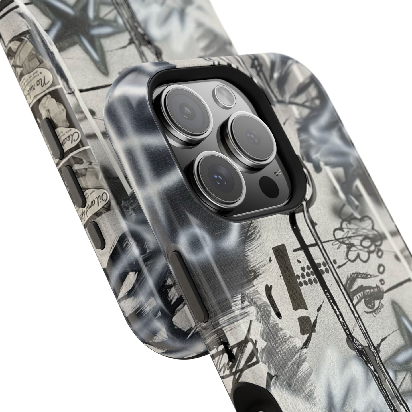 MagSafe "monochrome mood" airbrush iPhone case