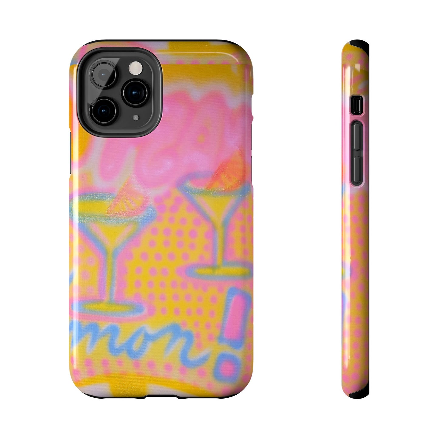 "Lemontini" Airbrush iPhone-Hülle