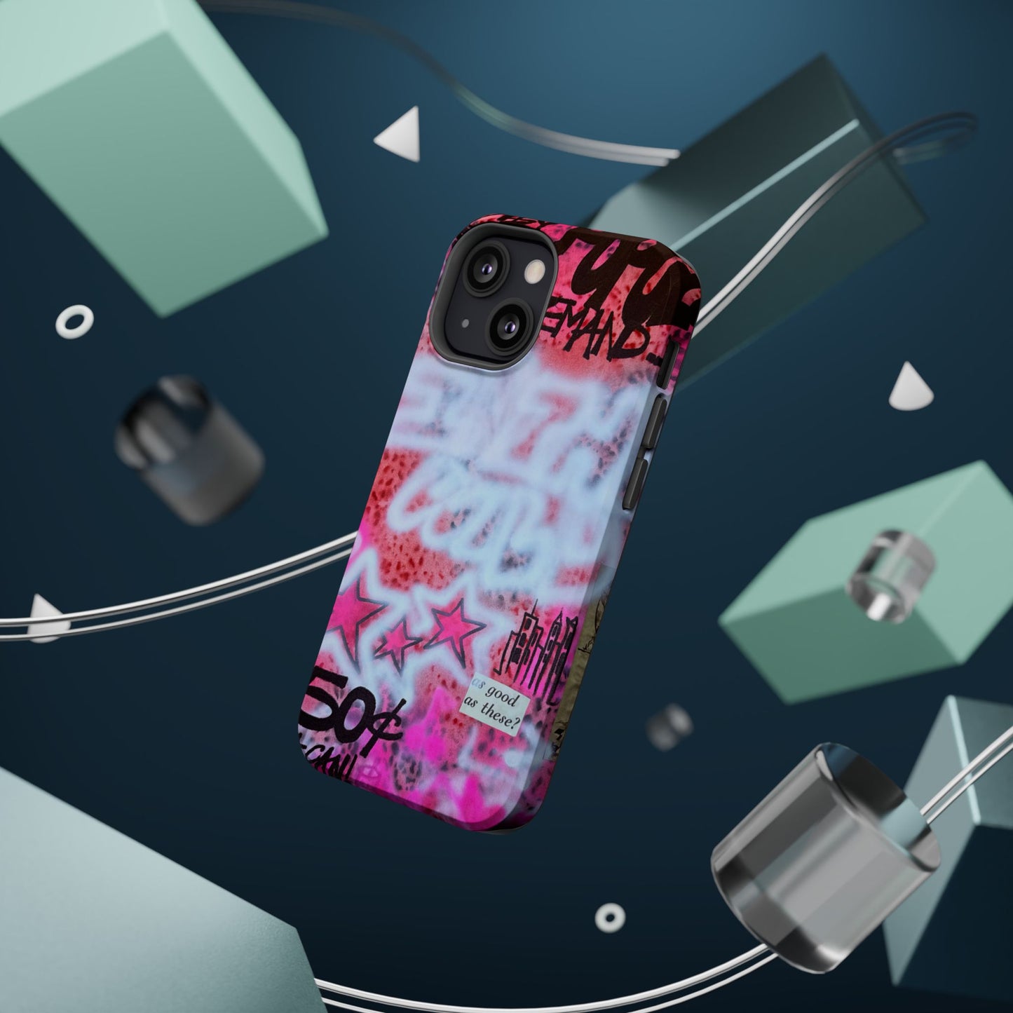 MagSafe "in the wild" airbrush iPhone case