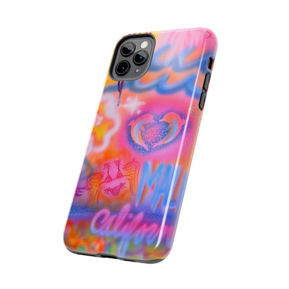 "mornings in malibu" airbrush iPhone case