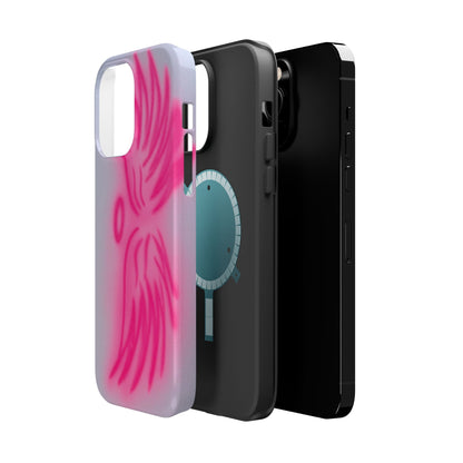 MagSafe "angel wings" airbrush iPhone case