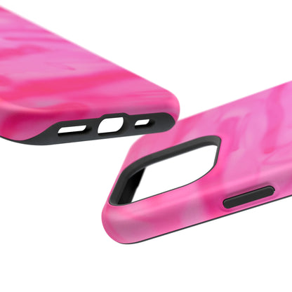 MagSafe "pink camo" airbrush iPhone case