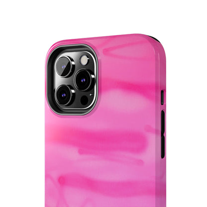 "pink camo" airbrush iPhone case