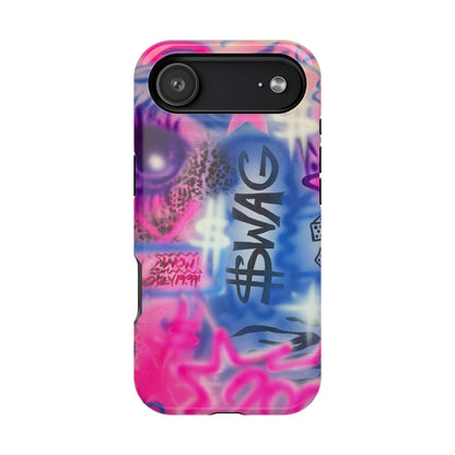 MagSafe "$wag" airbrush iPhone case