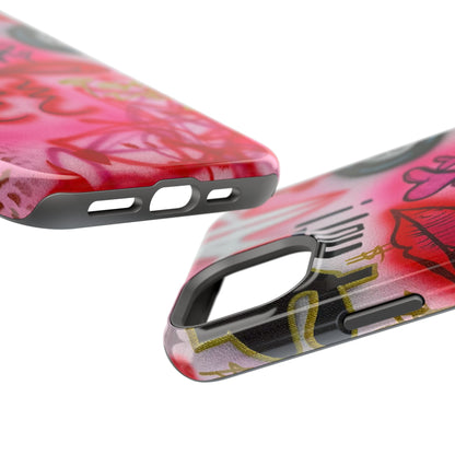 MagSafe "IT girl" airbrush iPhone case