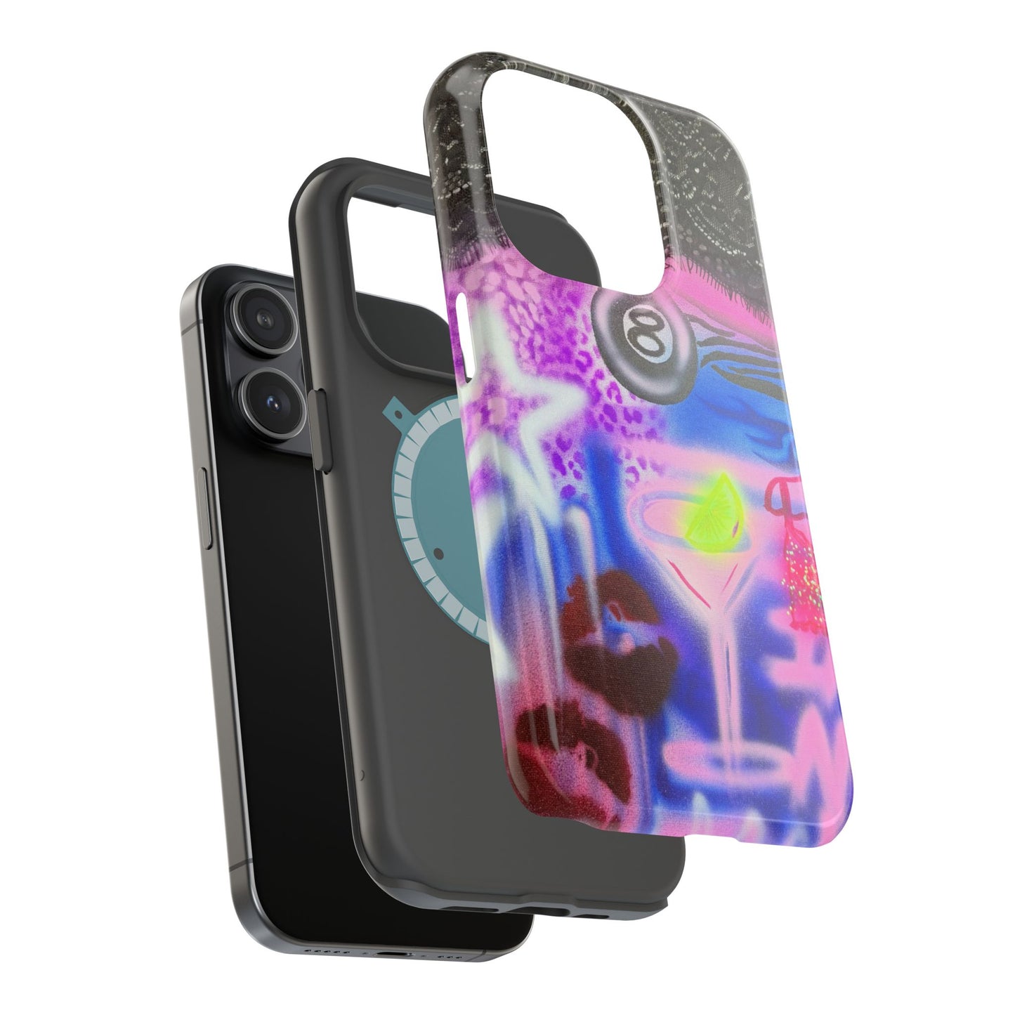 MagSafe "dream life" airbrush iPhone case