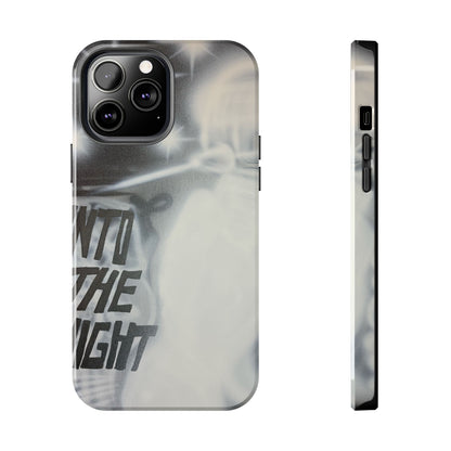 "into the night" airbrush iPhone case
