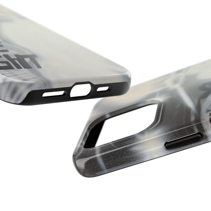 "into the night" airbrush iPhone case